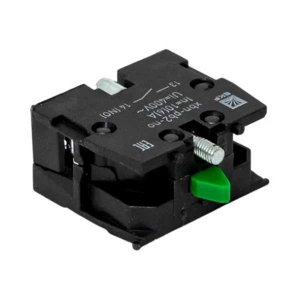 EKF Additional Contact XB-2 NO Silicone Green
