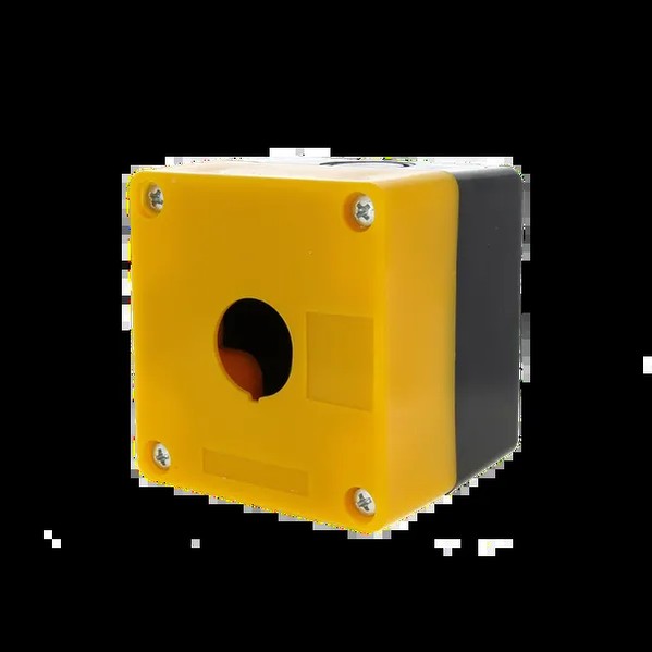 EKF Pushbutton Station Plastic Yellow