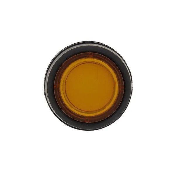 EKF Illuminated Button Yellow Plastic