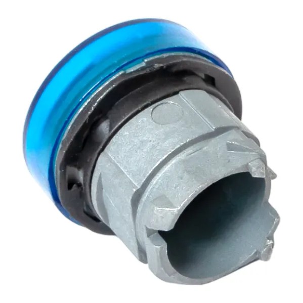 EKF Assembled Lamp XB4 Blue Lens 3