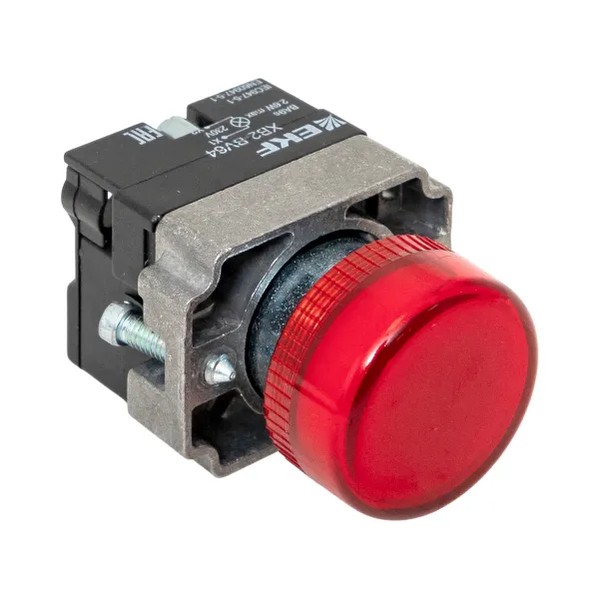 EKF Signal Lamp BV64 Red - Metal & Red 5