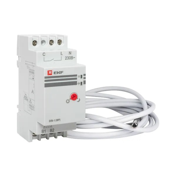 EKF Photo Relay DIN Rail 25A Black 1