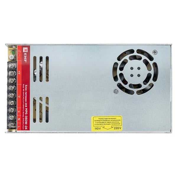 EKF Power Supply MPS-350W-24 Aluminum Silver