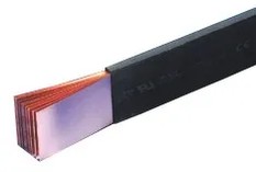 EKF Flexible Insulated Busbar Copper PVC - Gray