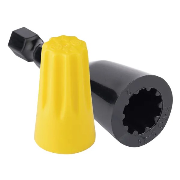 EKF Connecting Insulating Clamp SIZ-4 PVC Yellow 1