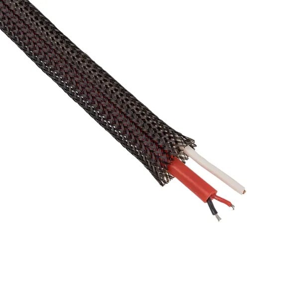 EKF Cable Braiding Sleeve Polyamide Black