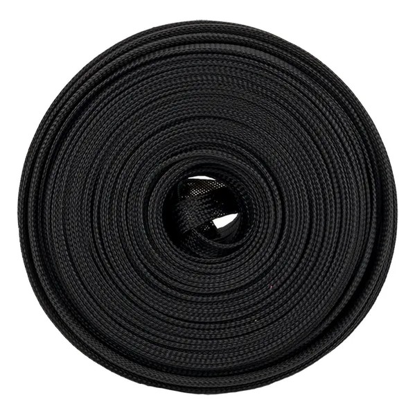 EKF Cable Braiding Sleeve Polyamide Black 1