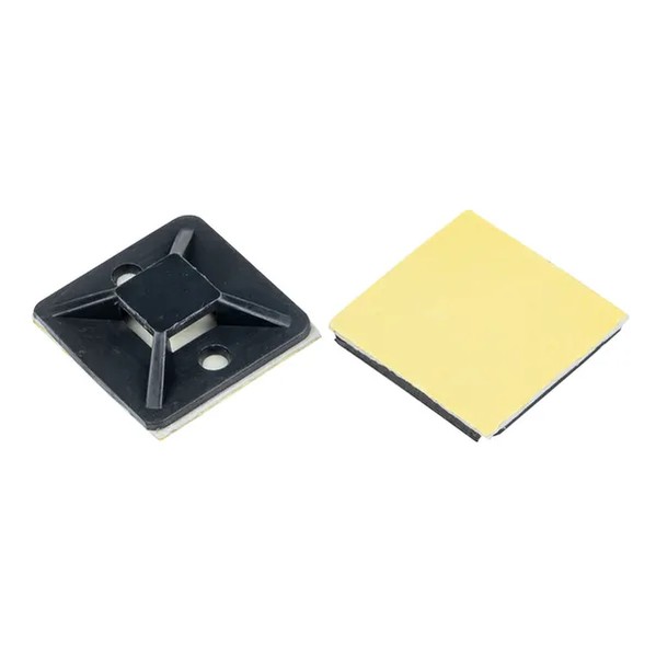 EKF Self-Adhesive Pad Nylon Black