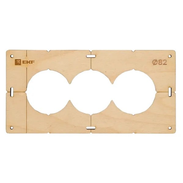 EKF Template Plywood 82mm - Blue