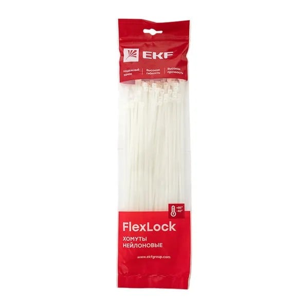 EKF Clamp P6.6 Standard - Polyamide - White