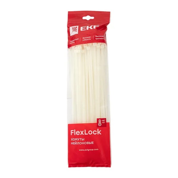 EKF FlexLock Clamp - Polyamide 6.6 - White