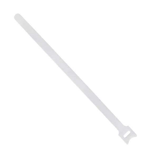 EKF Velcro Cable Tie - Plastic & White
