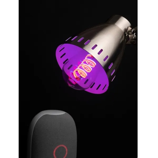 EKF Smart Filament Lamp E27 ST64 RGBW - Plastic & Transparent 4