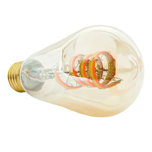 EKF Smart Filament Lamp E27 ST64 RGBW - Plastic & Transparent 5