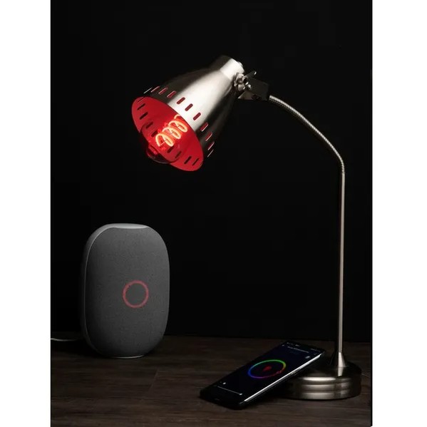 EKF Smart Filament Lamp E27 ST64 RGBW - Plastic & Transparent 6