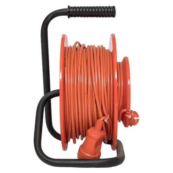 EKF Extension Reel Atlant 2.0 Plastic White