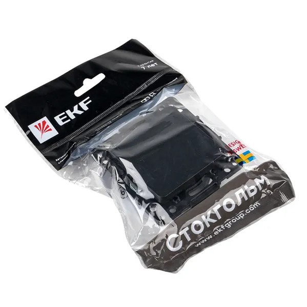 EKF Stockholm Switch Black Polycarbonate 1
