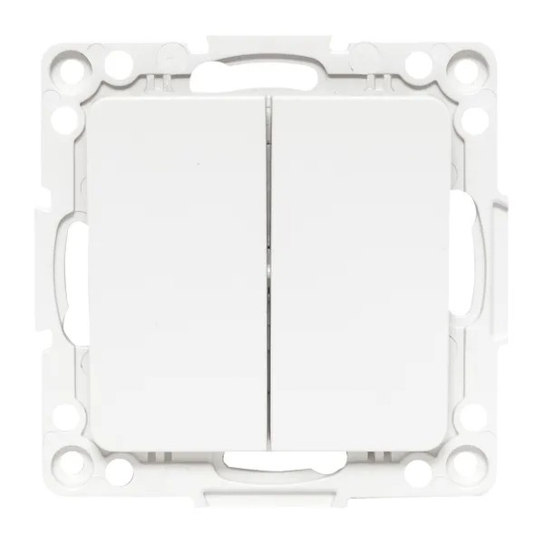 EKF Stockholm Switch 2-Key Polycarbonate White 8
