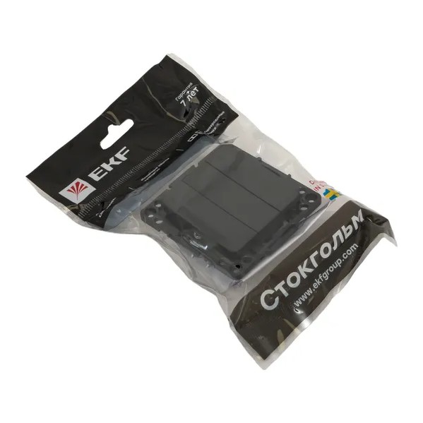 EKF Stockholm Switch Mechanism 3-Key Black Polycarbonate 5