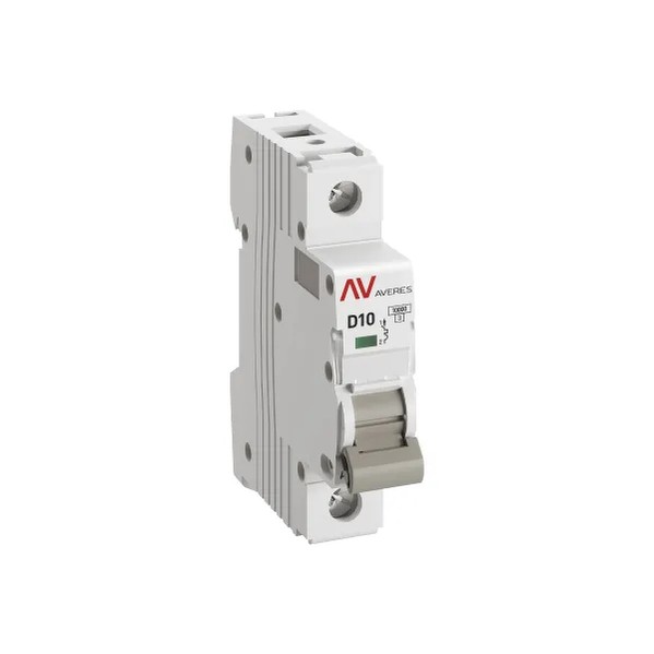 EKF Automatic Circuit Breaker AV-10 1P 10A (D) 10kA - White