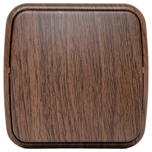 EKF Switch Dark Wood Plastic 1