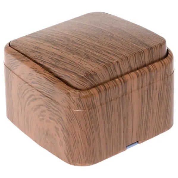EKF Switch Dark Wood Plastic 4