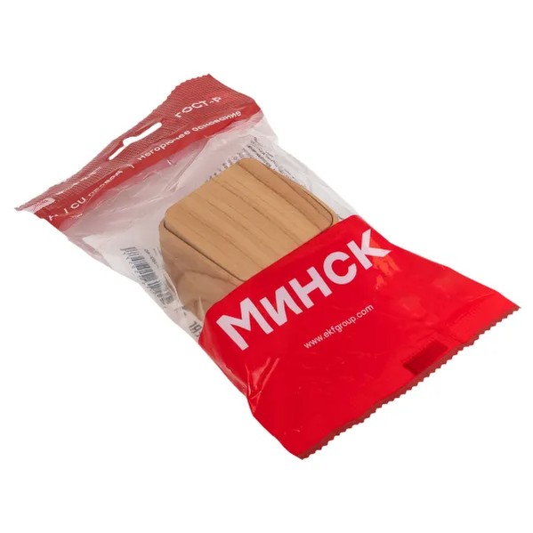 EKF Switch 1-key Light Wood Plastic