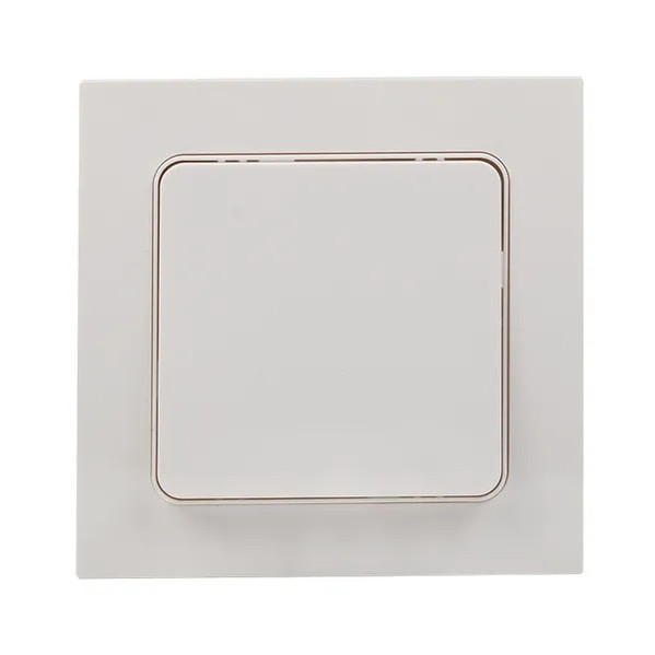 EKF Stockholm Switch 1-Key 10A - Plastic & White 3
