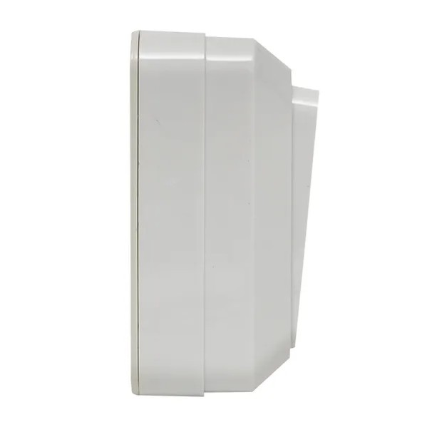 EKF Rim Switch 1-Key with Indicator Plastic White 1