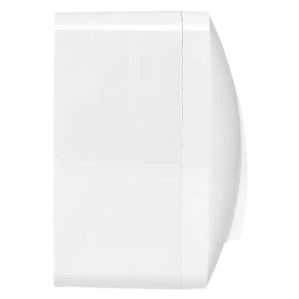 EKF Pass-Through Switch White Plastic 2