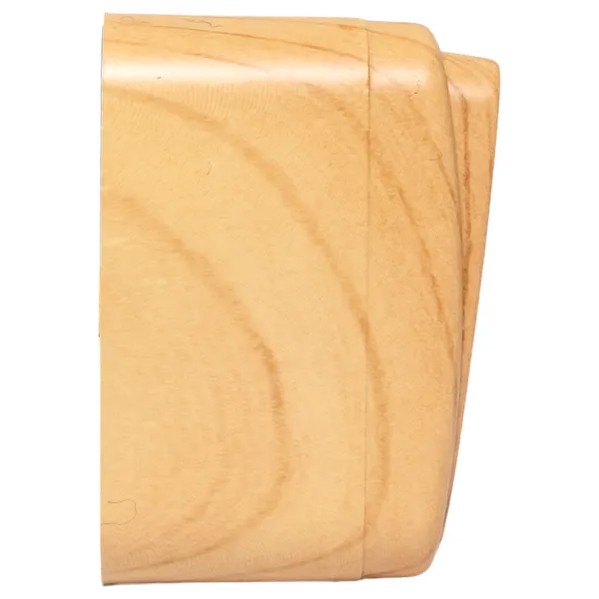 EKF Switch 2-key Light Wood Plastic 6