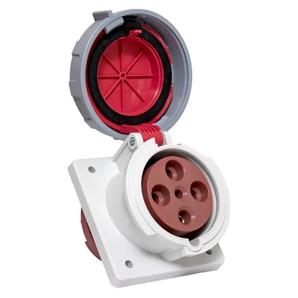 EKF Stationary Internal Angled Socket Plastic Red 6