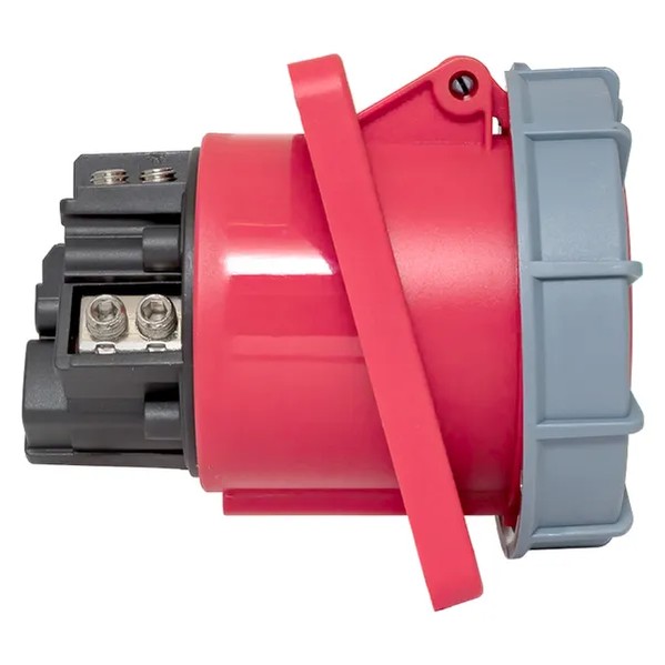 EKF Stationary Indoor Angular Socket - Plastic - Red 1