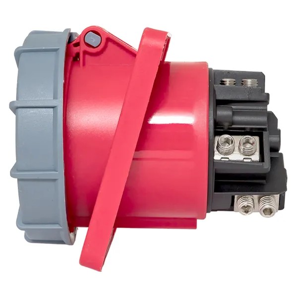 EKF Stationary Indoor Angular Socket - Plastic - Red 8