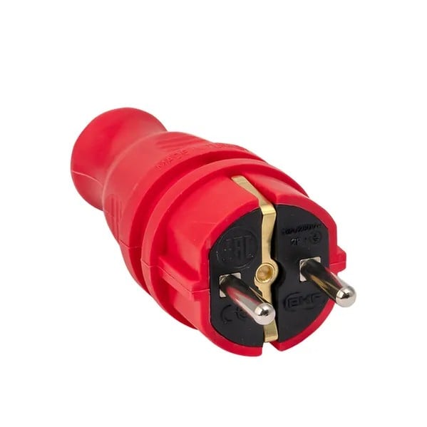 EKF Plug Red Thermoplastic