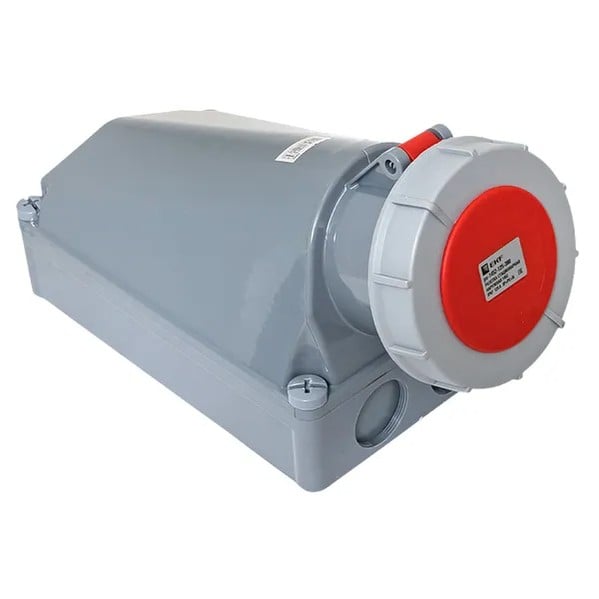 EKF Outdoor Socket Plastic Red