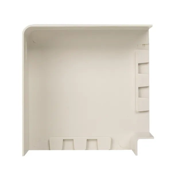 EKF Turn 90 deg. (100x40) White PVC